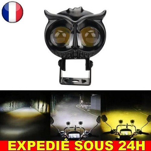 Lumière led phare hibou 4 - led,
