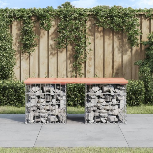 Banc jardin design - jardin, gabion