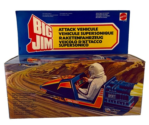 Big jim véhicule - big, d'attaque