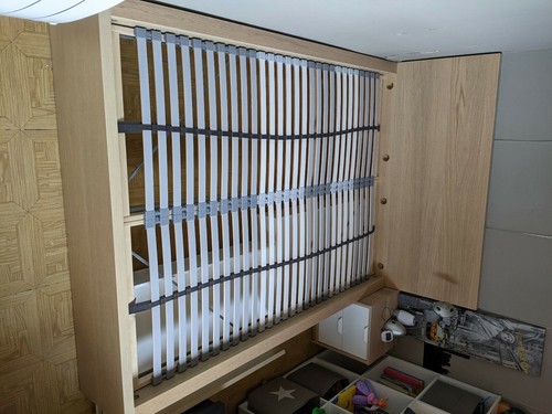 Lit malm 209x156 - sommier, à
