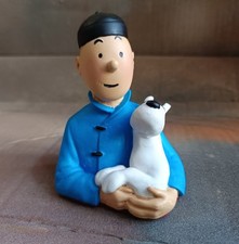 Tintin bust "blue lotus" 9cm
