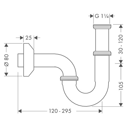Siphon pour lavabo - lavabo,, 1