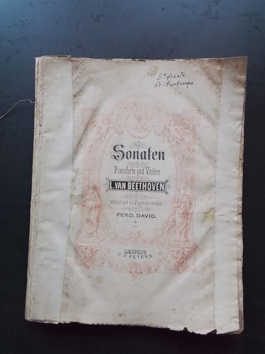 Partition ancienne beethoven - partition,