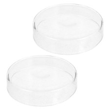 Lot de 2 couvercles de cheminée en verre pour bougies flottantes, pour bougies