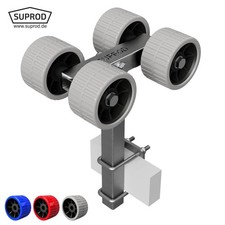 4 fois Rouleaux chariot de