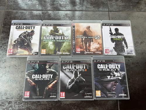 Lot jeux ps3 call - 7,