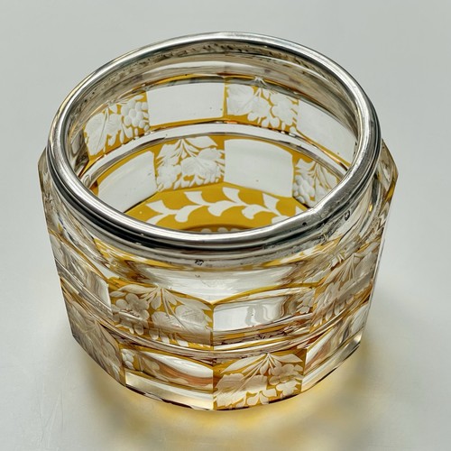 Antique bohemian crystal cup - antique,