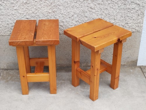 Paire tabouret design chalet - paire,