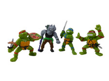 4 Figurines PVC Tortues Ninja