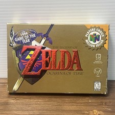 N64 The Legend of Zelda: Ocarina of Time (Nintendo 64) Complete In Box CIB 