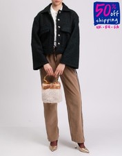 RRP €489 DSQUARED2 Corduroy Trousers Size L Striped Drawstring Made in Italy 