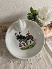 ⚜️ Antique Ceramic Baby Heating Plate Vintage Ane Decor