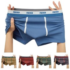 Boxer homme couleur unie