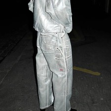 Supreme x MM6 Maison Margiela Foil Double Knee Painter Pant 'Natural'. SAMPLE