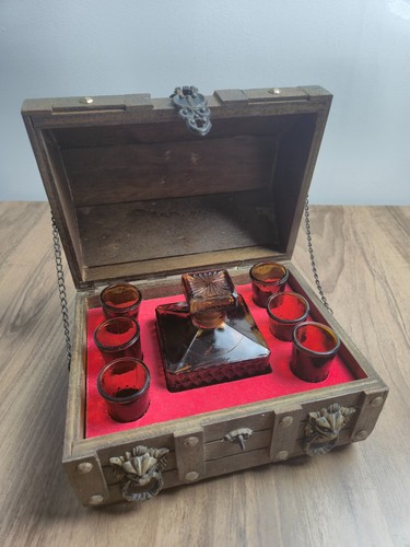 Coffret bar pirate vintage