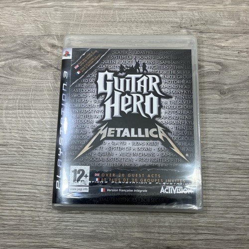 Jeu ps3 guitar hero metallica - ps3,