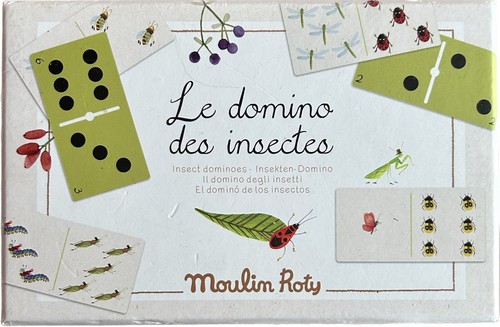 Jeu domino des insectes - le,