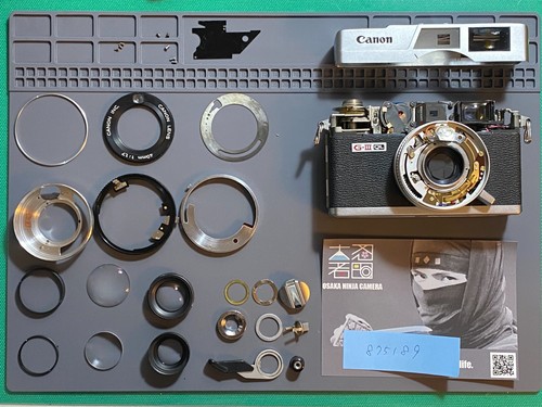 Canon canonet ql17 giii argent - canonet,