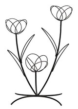 Porte-plantes des Années 50