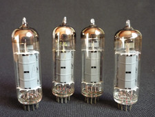 4pcs. EL84 Tesla Output pentode NEW. TESTED 45mA ±5%