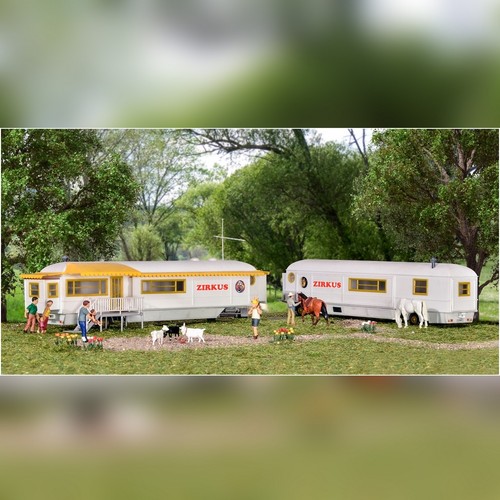 Roulottes cirque avec - roulottes,