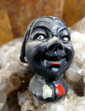 pipe en terre cuite sculptée