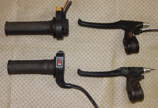APC Pep Boys Mini Chopper Bike Throttle & Hand Brakes (PARTS)