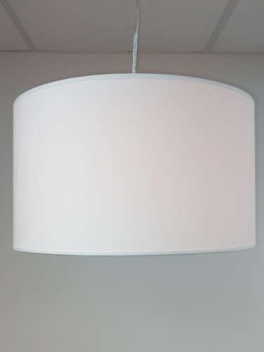 Abat jour coton - jour, blanc