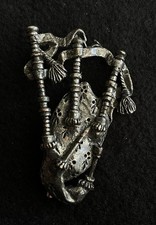 Broche Cornemuse Instrument Celtique - Bretagne