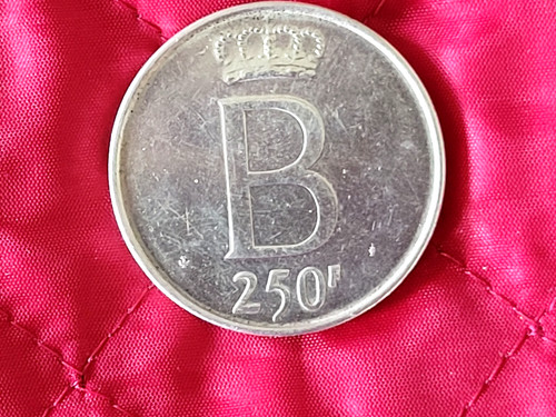 Pièce 250 francs argent - pièce,