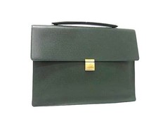Louis Vuitton Business Bag Porte Document Angara Taiga M30774 Gold Hardware Epic