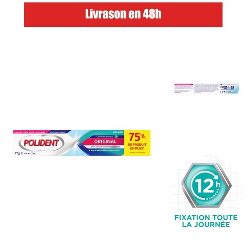 Polident crème adhésive - crème,