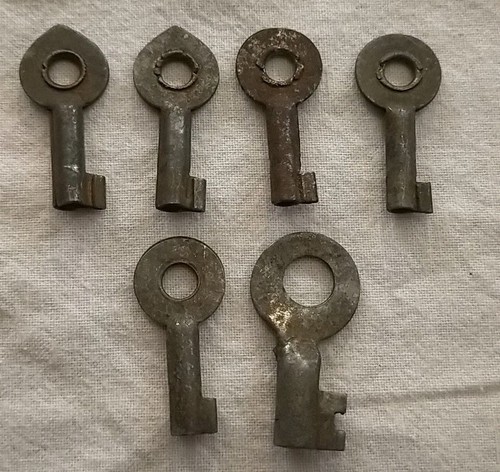 Lot petites clefs forées - lot, de