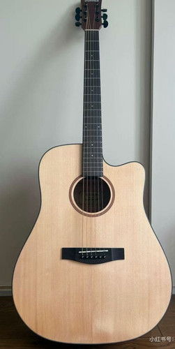 Guitare acoustique gaucher