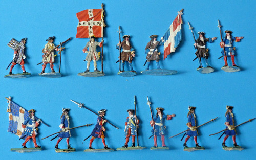 Plats étain zinnfiguren - plats,