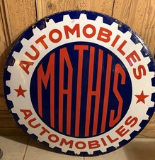 Ancienne Plaque Émaillée