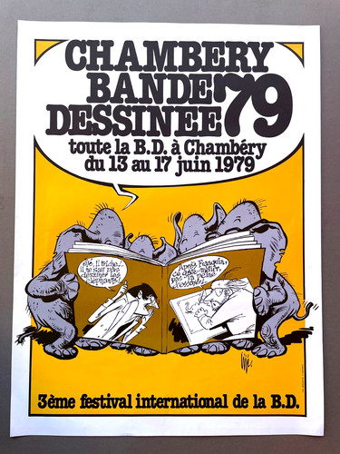 Chambéry comic book poster - poster, 79