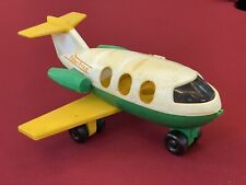 Antique FISHER PRICE 1980 Airplane Toy Made In Belgium