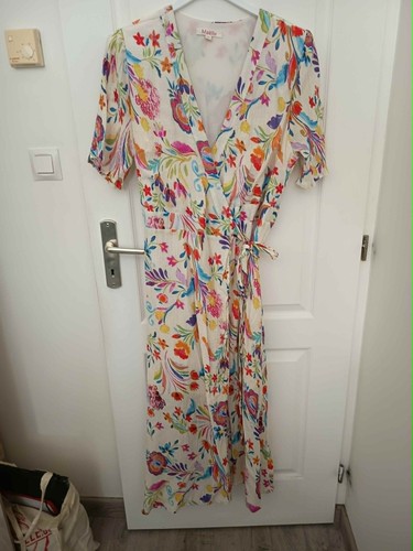 Robe portefeuille longue