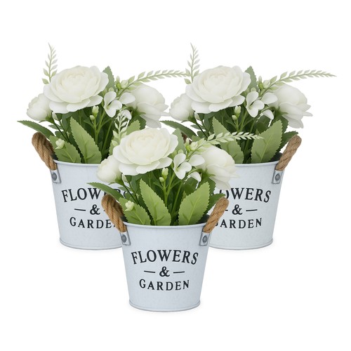Fleur artificielle lot - lot, 3