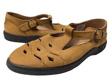 Women's ROMIKA Sandal Shoes Buckle Cutout Size 5-5.5 Leather