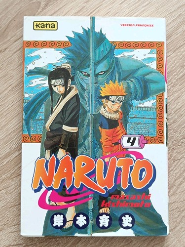 Livre manga naruto vol 4 - vol,