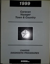 Supplément manuel d'entretien atelier diagnostic caravane Dodge Town Country Voyger 1999