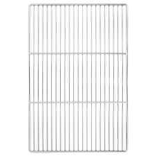 VidaXL Grille En Acier Inoxydable Argent 60 X 40 Cm