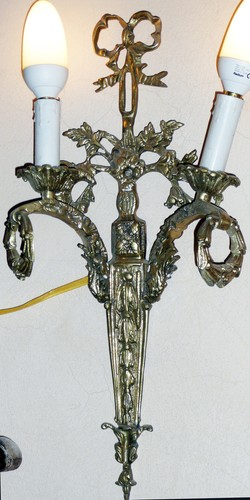 Bougies laiton doré - en,