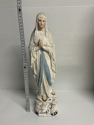 Ancienne vierge marie statue - ancienne,