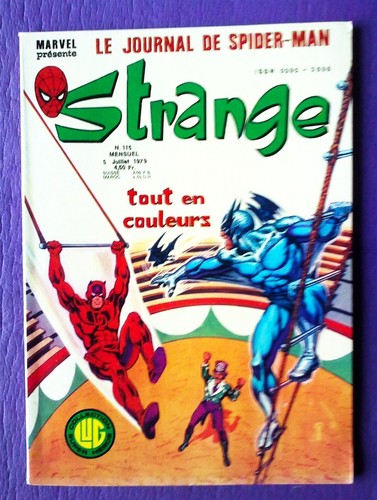 Strange 115 juillet 1979 - bd,