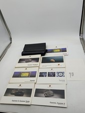 2008 PORSCHE CAYENNE Owners Manual Set With Case Cayenne S Turbo Navigation 