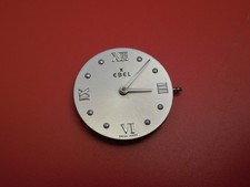 100% EBEL 157 FOUR JEWEL QUARTZ MOVEMENT WITH DIAL AND HANDS REPLACE 66