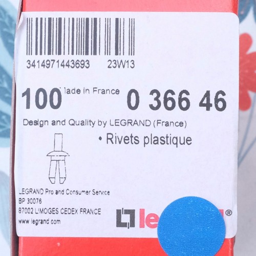 100x legrand 366 rivet - 100x, 46